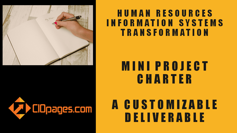 HR Transformation Mini Project Charter