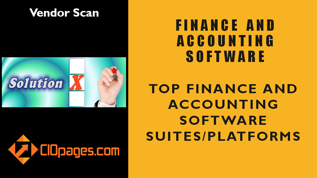 Finance Transformation Software Vendor Profiles