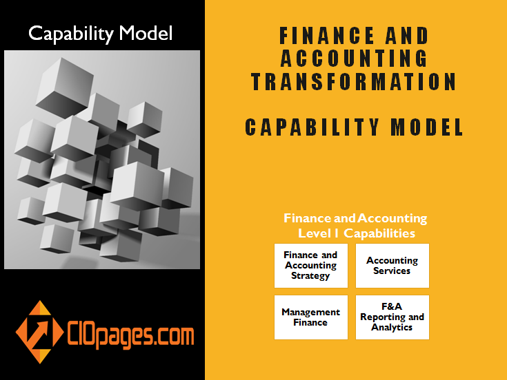 Finance and Accounting Business Capability Model