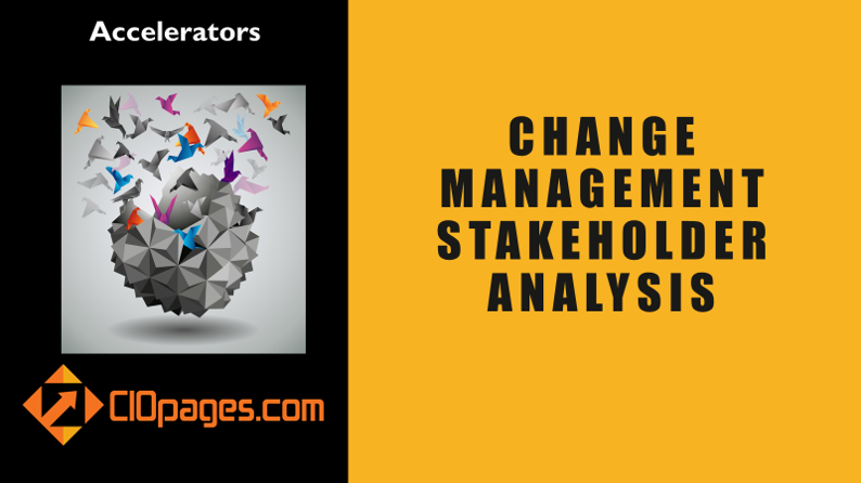 Change management stakeholder analysis